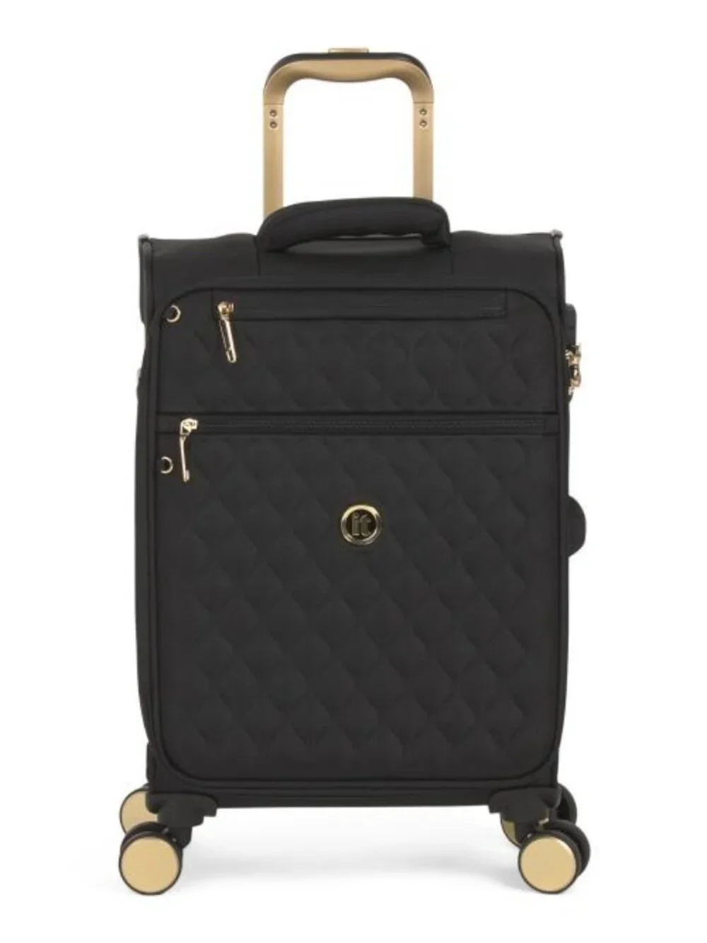 IT LUGGAGE 22in Glimmering Softside Carry-on Spinne